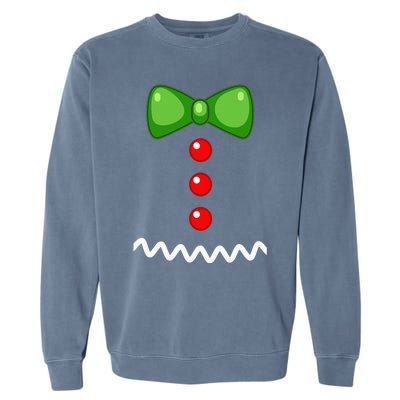 Cute Gingerbread Man Cookie XMas DIY Christmas Costume Garment-Dyed Sweatshirt