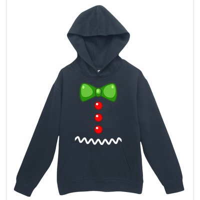 Cute Gingerbread Man Cookie XMas DIY Christmas Costume Urban Pullover Hoodie