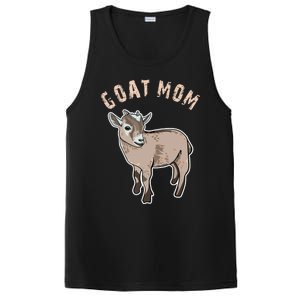 Cute Goat Mom Illustration Lovers Gifts Owner Farmer Gift PosiCharge Competitor Tank