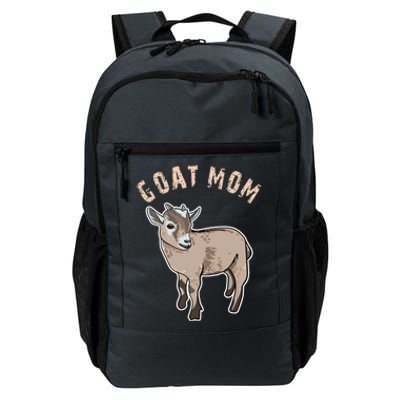 Cute Goat Mom Illustration Lovers Gifts Owner Farmer Gift Daily Commute Backpack