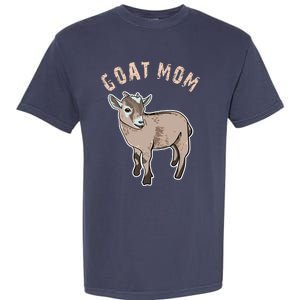 Cute Goat Mom Illustration Lovers Gifts Owner Farmer Gift Garment-Dyed Heavyweight T-Shirt