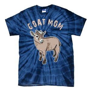 Cute Goat Mom Illustration Lovers Gifts Owner Farmer Gift Tie-Dye T-Shirt