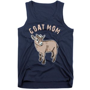 Cute Goat Mom Illustration Lovers Gifts Owner Farmer Gift Tank Top