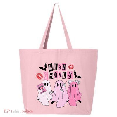 Cute Ghost Mean Ghouls Funny Halloween Costume Spooky Season 25L Jumbo Tote