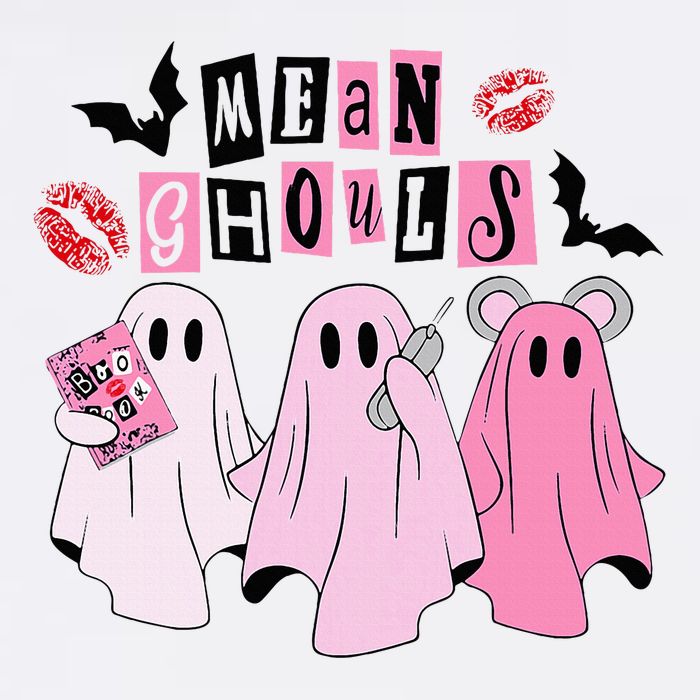 Cute Ghost Mean Ghouls Funny Halloween Costume Spooky Season Sweatshirt