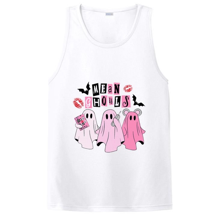 Cute Ghost Mean Ghouls Funny Halloween Costume Spooky Season PosiCharge Competitor Tank