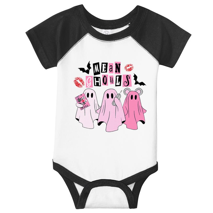Cute Ghost Mean Ghouls Funny Halloween Costume Spooky Season Infant Baby Jersey Bodysuit