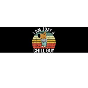 Chill Guy Meme Dog Cool Internet Statement Bumper Sticker