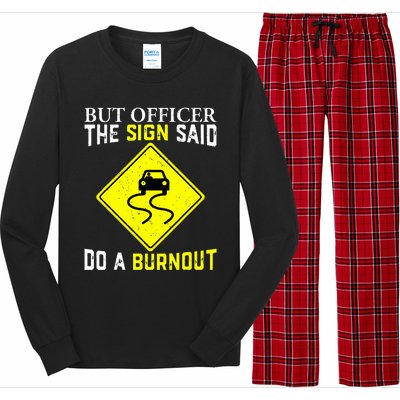 Car Guy Mechanic Collector Long Sleeve Pajama Set