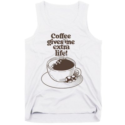 Coffee Gives Me Extra Life Tank Top