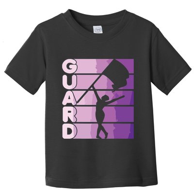 Color Guard Marching Band Flag Girl Toddler T-Shirt