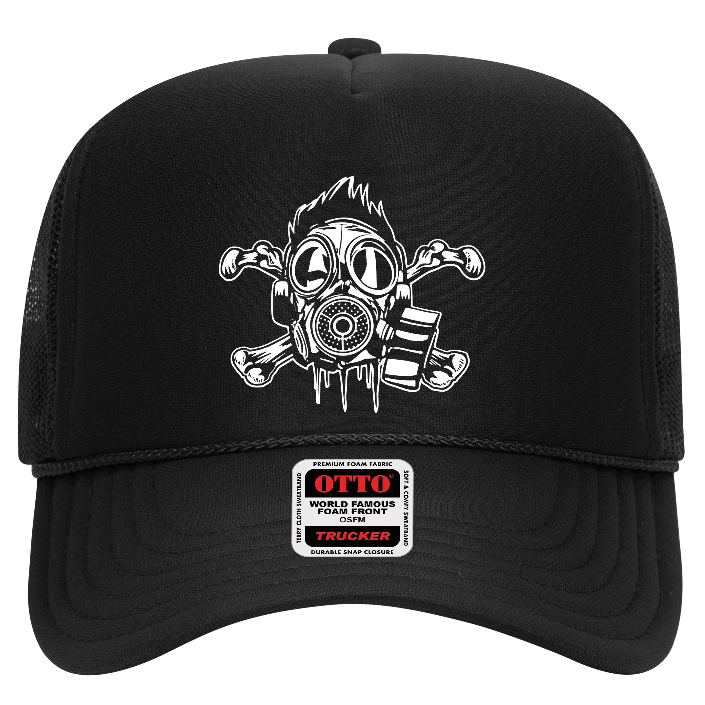 Crossbones Gas Mask Guy Hat