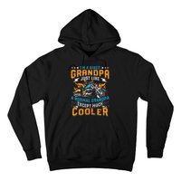 Cool Grandpa Motorcycle Gift Idea Hoodie