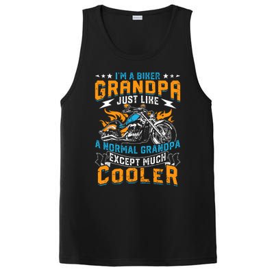 Cool Grandpa Motorcycle Gift Idea PosiCharge Competitor Tank