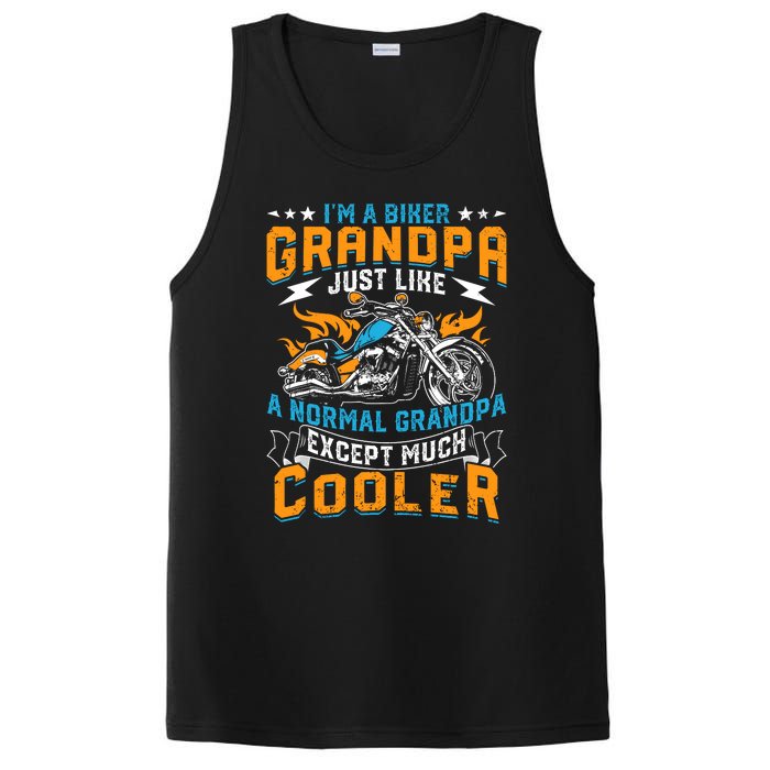 Cool Grandpa Motorcycle Gift Idea PosiCharge Competitor Tank