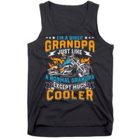 Cool Grandpa Motorcycle Gift Idea Tank Top