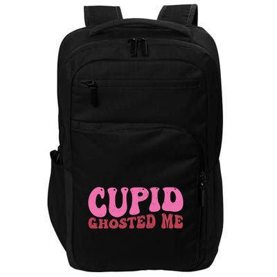 Cupid Ghosted Me Funny Valentines Day Impact Tech Backpack