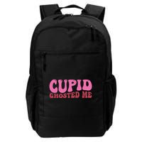 Cupid Ghosted Me Funny Valentines Day Backpack