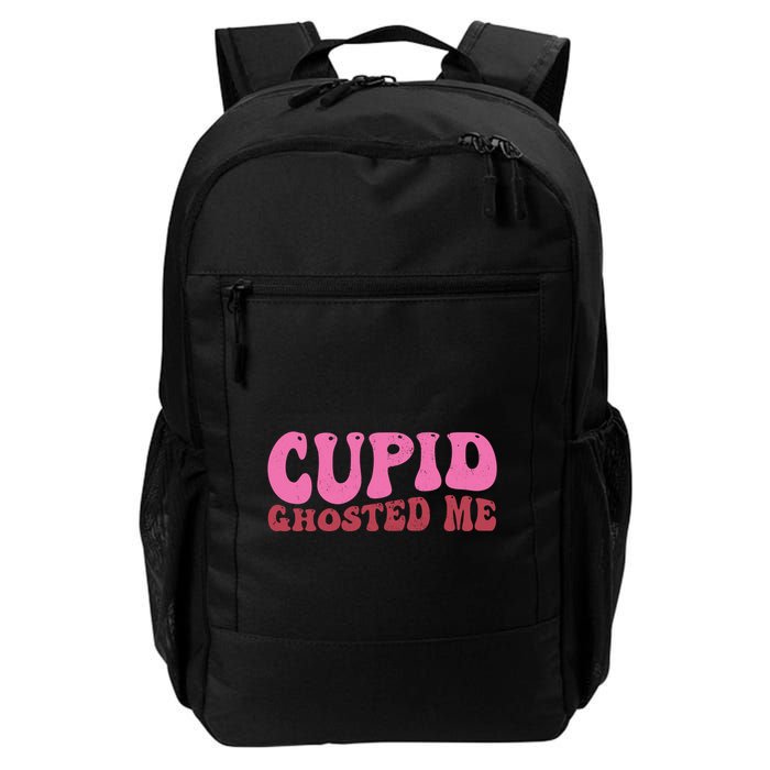 Cupid Ghosted Me Funny Valentines Day Backpack