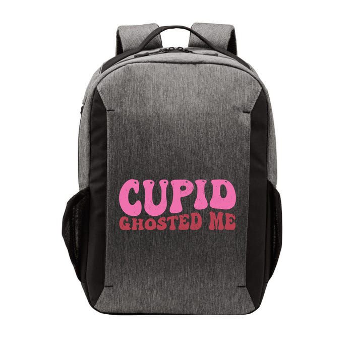 Cupid Ghosted Me Funny Valentines Day Vector Backpack