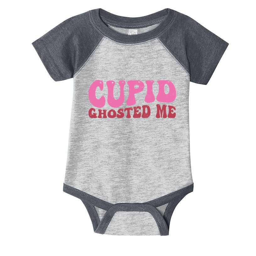 Cupid Ghosted Me Funny Valentines Day Infant Baby Jersey Bodysuit