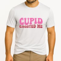 Cupid Ghosted Me Funny Valentines Day Cooling Performance Crew T-Shirt