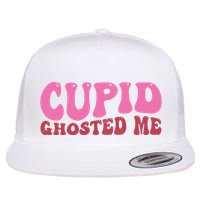 Cupid Ghosted Me Funny Valentines Day Flatbill Hat