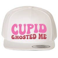 Cupid Ghosted Me Funny Valentines Day Wool Snapback Cap