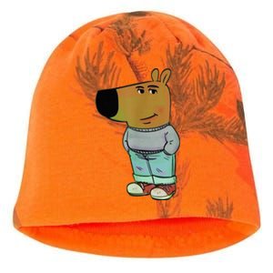 Chill Guys Meme IM Just A Chill Guys Kati - Camo Knit Beanie