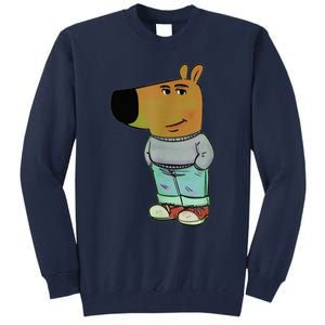 Chill Guys Meme IM Just A Chill Guys Tall Sweatshirt