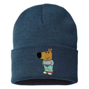 Chill Guys Meme IM Just A Chill Guys Sustainable Knit Beanie