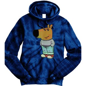 Chill Guys Meme IM Just A Chill Guys Tie Dye Hoodie