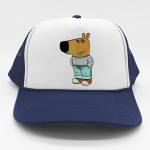 Chill Guys Meme IM Just A Chill Guys Trucker Hat