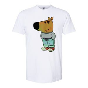 Chill Guys Meme IM Just A Chill Guys Softstyle CVC T-Shirt