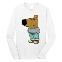 Chill Guys Meme IM Just A Chill Guys Long Sleeve Shirt