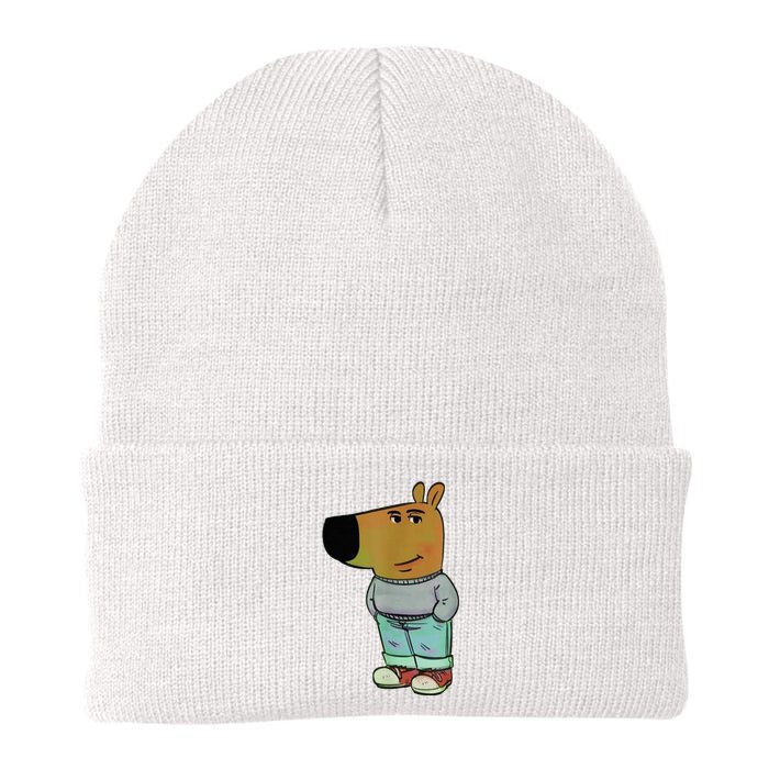 Chill Guys Meme IM Just A Chill Guys Knit Cap Winter Beanie