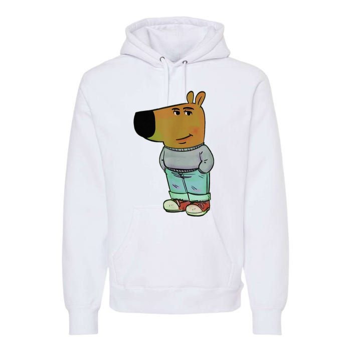 Chill Guys Meme IM Just A Chill Guys Premium Hoodie