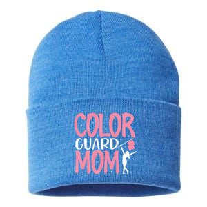 Color Guard Mom Gift Marching Band School Mommy Mother Gift Sustainable Knit Beanie