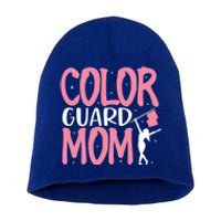 Color Guard Mom Gift Marching Band School Mommy Mother Gift Short Acrylic Beanie