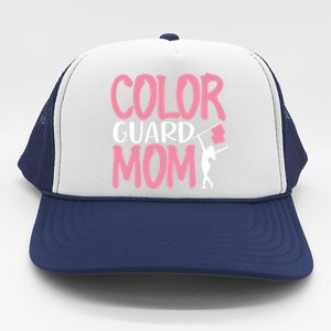 Color Guard Mom Gift Marching Band School Mommy Mother Gift Trucker Hat