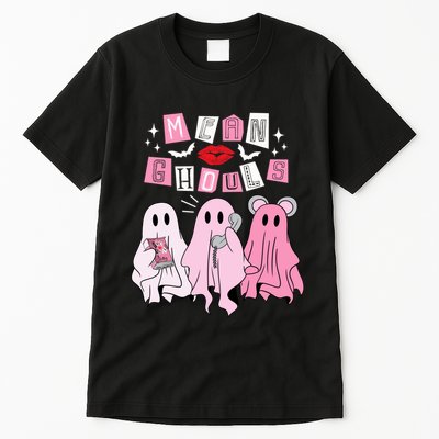 Cute Ghost Mean Ghouls Funny Halloween Costume Spooky Season Tall T-Shirt