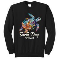 Cute Groovy Make Everyday Earth Day Classroom Teachers Sweatshirt