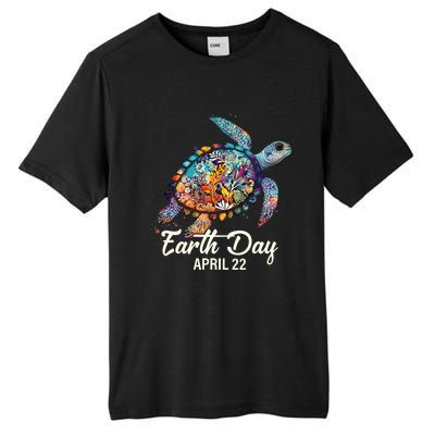 Cute Groovy Make Everyday Earth Day Classroom Teachers Tall Fusion ChromaSoft Performance T-Shirt