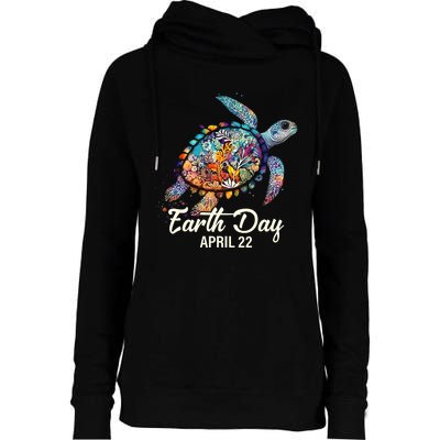 Cute Groovy Make Everyday Earth Day Classroom Teachers Womens Funnel Neck Pullover Hood