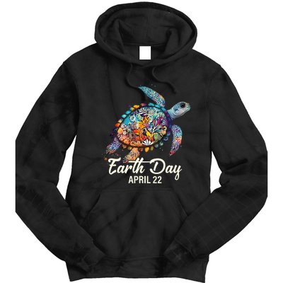 Cute Groovy Make Everyday Earth Day Classroom Teachers Tie Dye Hoodie