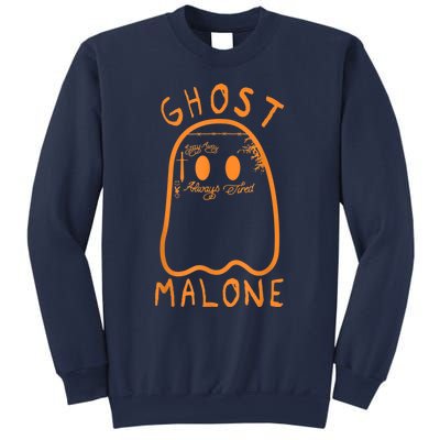 Cute Ghost Malone Fall Season Funny Halloween Spooky Season Sweatshirt