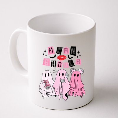 Cute Ghost Mean Ghouls Funny Halloween Costume Spooky Season Mug