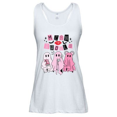 Cute Ghost Mean Ghouls Funny Halloween Costume Spooky Season Ladies Essential Flowy Tank