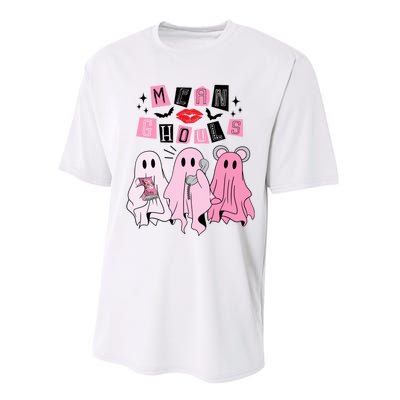 Cute Ghost Mean Ghouls Funny Halloween Costume Spooky Season Performance Sprint T-Shirt