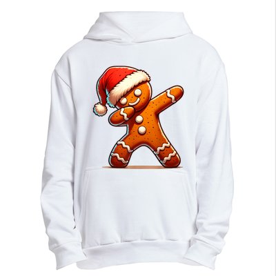 Christmas Gingerbread Man Dabbing Boy Santa Xmas Funny Urban Pullover Hoodie